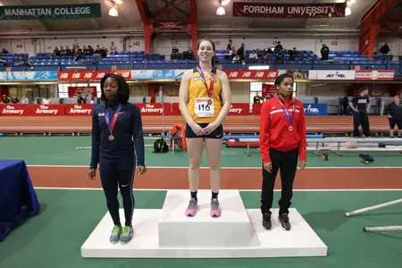 Tatyana Pashibin became the first MU female to capture an individual BIG EAST title.