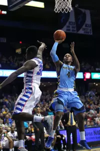 Junior guard Todd Mayo has reach double figures in five-straight games.