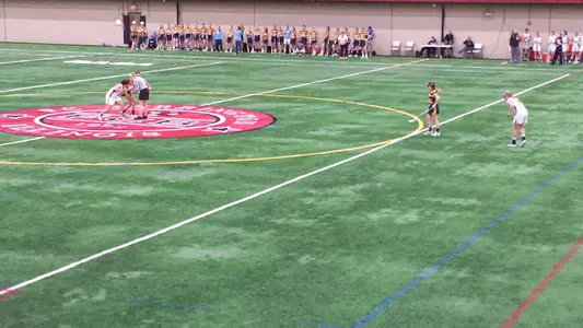 Marquette and NU met for the first time at the Lake Barrington Field House.