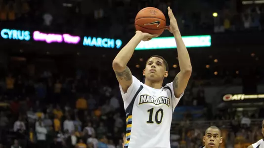 Junior forward Juan Anderson had seven rebounds in the win over Georgetown.