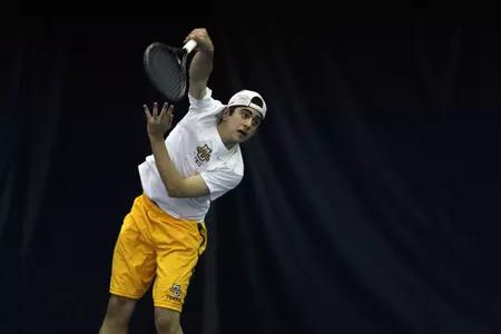 Junior Cameron Tehrani accounted for two wins Saturday afternoon.