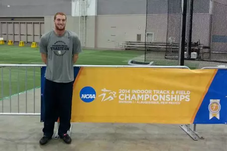 Koeck is the first MU thrower to compete at the indoor national championships since 1997.