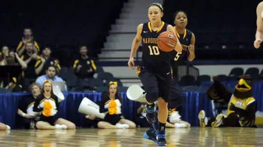 Sophomore point guard Brooklyn Pumroy