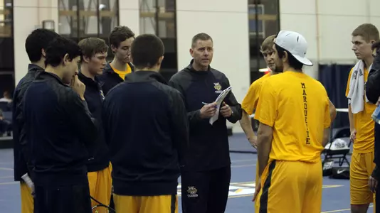 Marquette will play four of its final five dual matches at home.