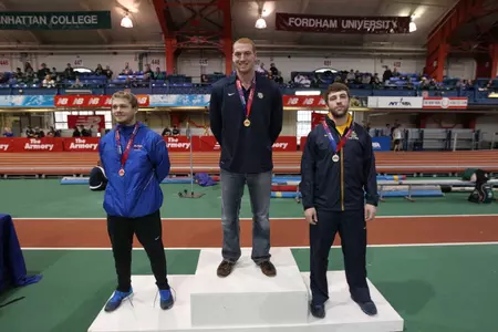 Koeck is the reigning BIG EAST champion in the men's weight throw.