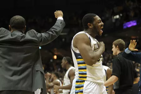 Senior Davante Gardner was recognized as MU's Most Valuable Performer.