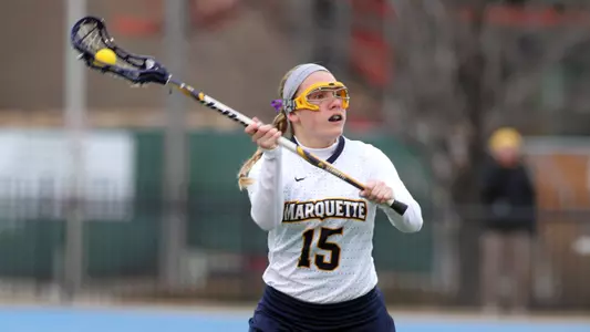 Sophomore Anna Muzika scored her second goal of the year in the first half.