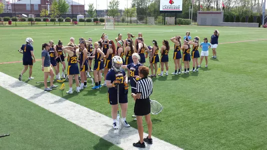 Emma Salter (27) made her first career start.