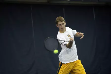 Freshman Nick Dykema collected his team-best 26th win on Friday.
