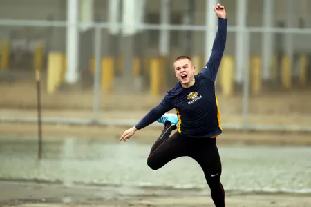 Krzyszkowski looks to improve upon his seeded mark of seventh this weekend in Moncton.