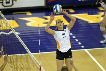 Elizabeth Koberstein (pictured) and Danielle Carlson have won the last three awards for women's volleyball.