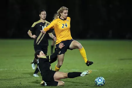 Senior midfielder Mary Luba was named preseason all-league.