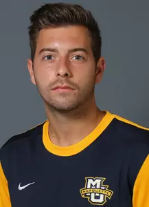 Redshirt junior forward David Selvaggi scored Marquette's lone goal in a 1-1 draw vs. Tulsa in preseason action Sunday at Valley Fields.