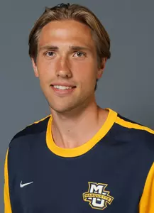 Axel Sjoberg was named the conference's Preseason Defensive Player of the Year