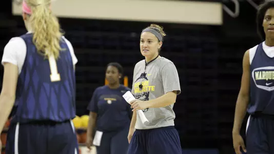 Head coach Carolyn Kieger