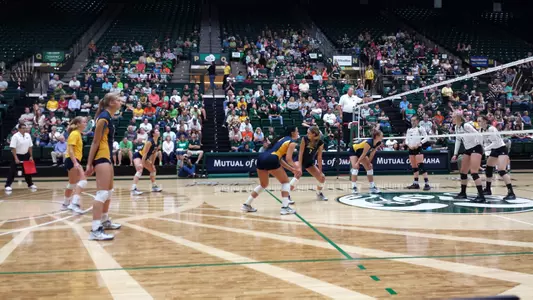 Kintzel posted a team-high eight kills at then-No. 18 Colorado State on Sunday.