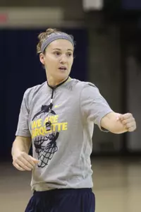 Head coach Carolyn Kieger and the Golden Eagles will open BIG EAST play on Dec. 30