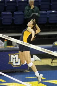 Autumn Bailey posted 14 kills, 10 digs and hit .591 in the win.