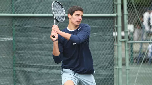 Sophomore Kristiyan Trukov led the team in the fall with eight singles wins.