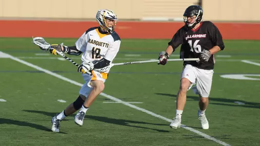Conor Gately scored a career-best four goals in MU's only regular season meeting at High Point in 2013.
