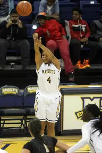 Senior guard Arlesia Morse made a career-high 15 free throws Sunday afternoon and shot 100 percent from the line.