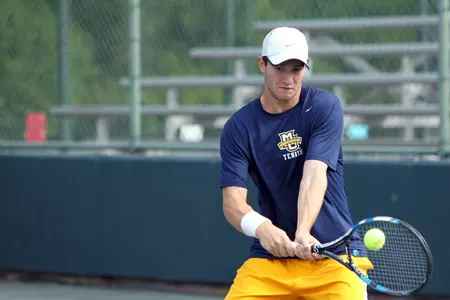 Sophomore Andre Romanello picked up a win on Thursday.