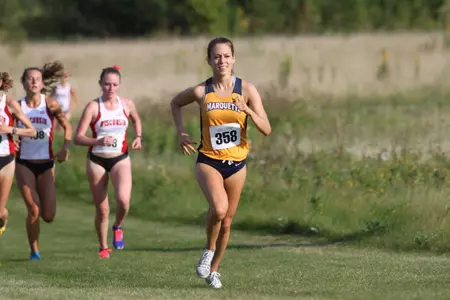 Brittney Feivor has three top-six finishes this fall.