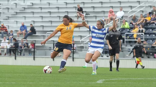 Ryley Bugay has started all three BIG EAST contests for MU this season in the midfield.