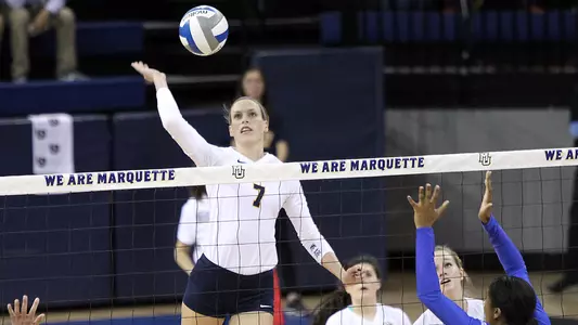 Meghan Niemann hit .400 in two matches