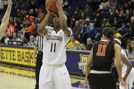 Allazia Blockton grabbed a career-high 12 rebounds in MU's win over Auburn