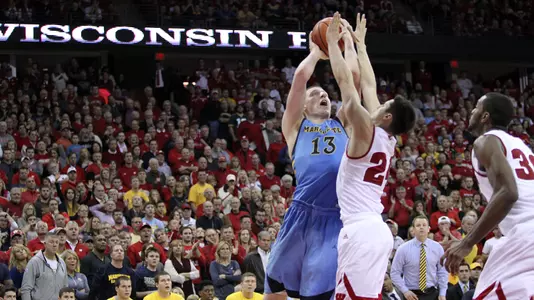 Henry Ellenson claimed conference honors for third time overall this season.