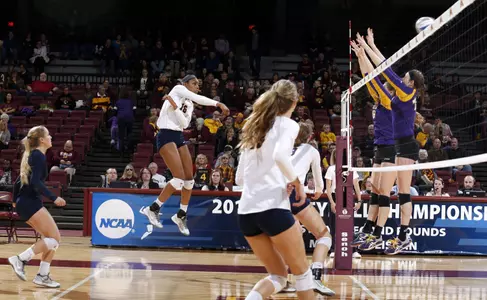 Taylor Louis will now be placed on the AVCA All-American ballot