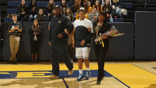 Arlesia Morse on Senior Day