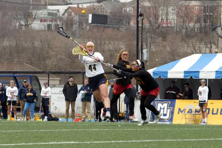 Then-freshman Fran Meyer started 15 of 17 games on defense in 2014.