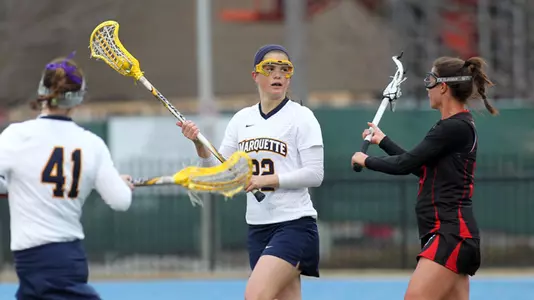 Junior Hayley Baas, who is MU's all-time goal leader with 49, led Marquette with 28 tallies in 2014.