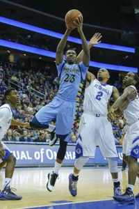 Sophomore Jajuan Johnson reached double figures for the second-straight game.