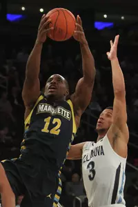 Derrick Wilson led MU with 11 points in his final game as a Golden Eagle.