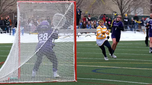 Riley Hill scored her first career hat trick in the 15-4 win over St. Mary's (Calif.).