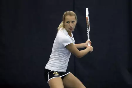 Diana Tokar won in doubles and singles today