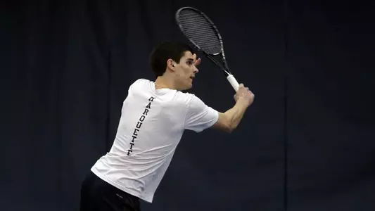 Sophomore Kristiyan Trukov leads the team with 17 singles wins.