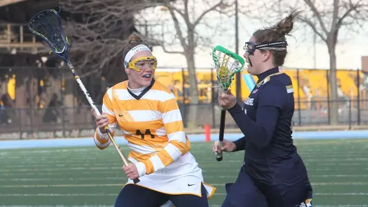 Fran Meyer had a team-best four draw controls following a BIG EAST weekly honor roll recognition.