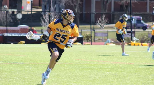 Midfielder Jake Richard played for the HEADstrong Lacrosse Club growing up in his native Pennsylvania.