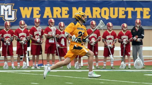 Liam Byrnes was the only long stick midfielder selected to the first team.