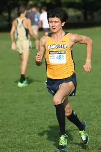 William Hennessy took second in the men's steeplechase.