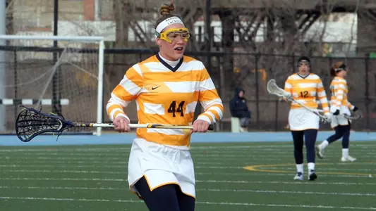 Fran Meyer turned in a monster game with three ground balls, two draw controls and four caused turnovers.