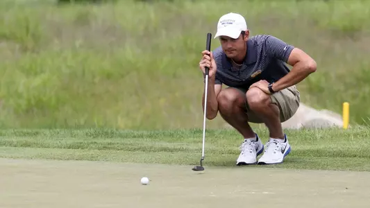 Senior Brandon Cloete carded three birdies in his final round as a Golden Eagle.