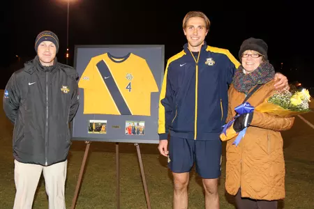 Axel Sjoberg is the third MU student-athlete to earn the BIG EAST men's soccer award in as many years.