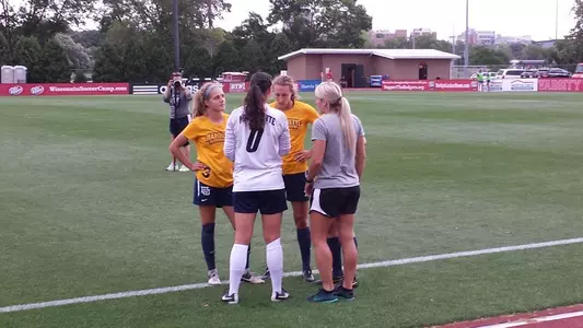 The Golden Eagles earned a 1-1 draw at Madison in their exhibition opener.