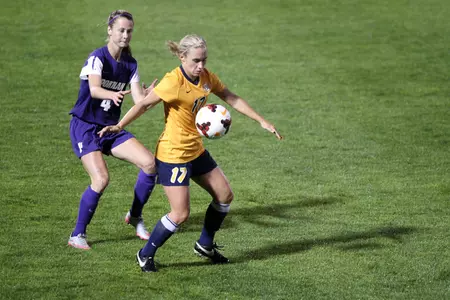 Liz Bartels has a goal and two assists through four games this season. She had three goals and six assists in 2014.