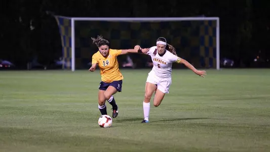 Freshman Jamie Kutey has seen action in four of MU's five contests this season.